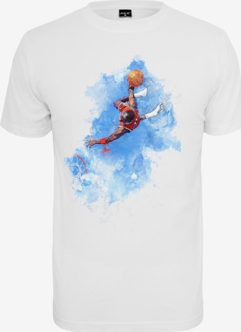 Mister Tee T-Shirt 'Basketball Clouds' in Weiß: front