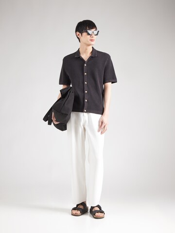 Abercrombie & Fitch Regular fit Kofta i svart