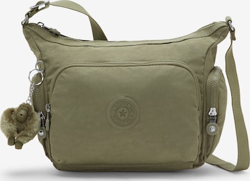 KIPLING Taška přes rameno 'Gabb S' – zelená: přední strana