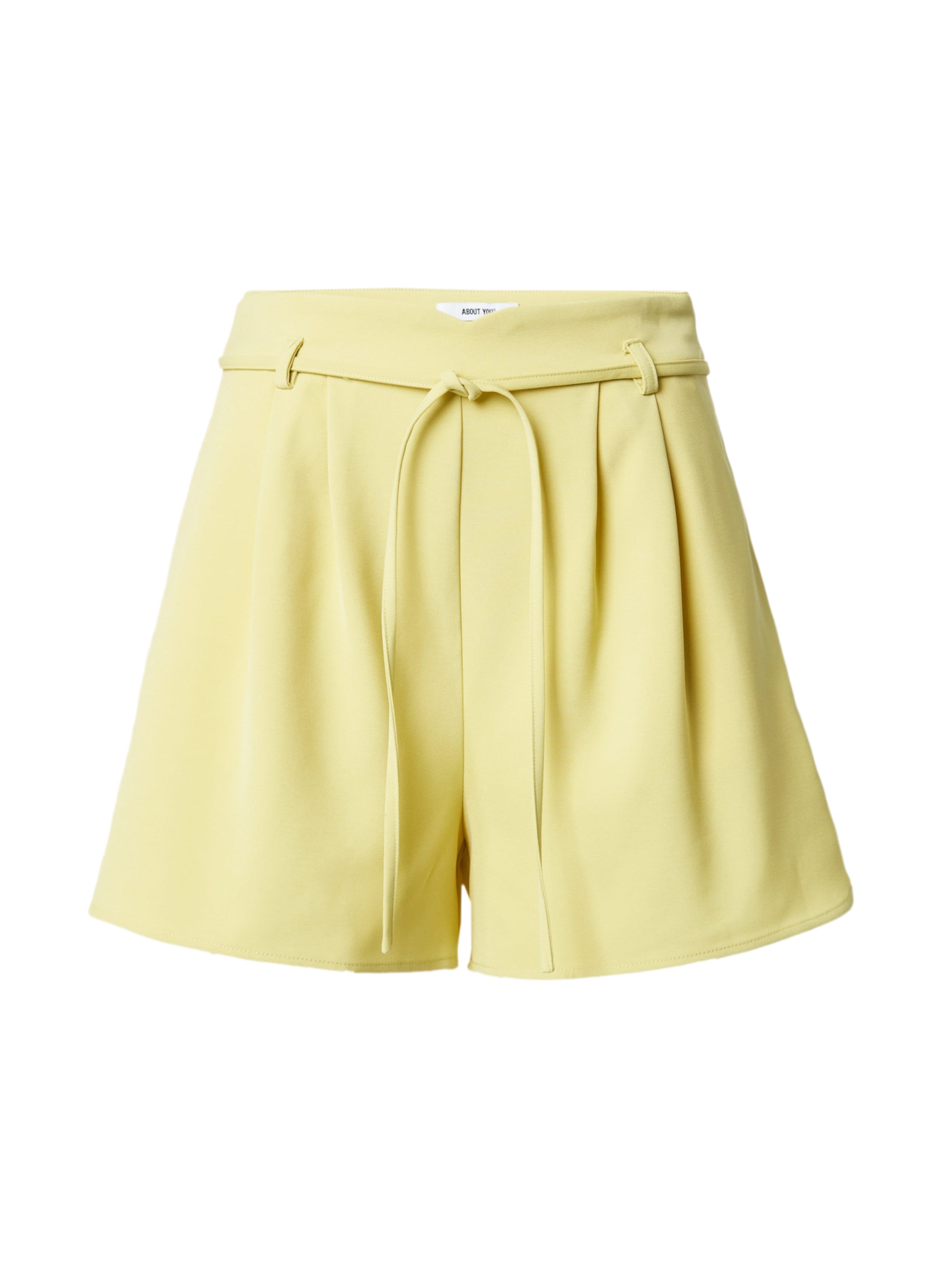 ABOUT YOU Normální Kalhoty 'Claude' – žlutá: přední strana