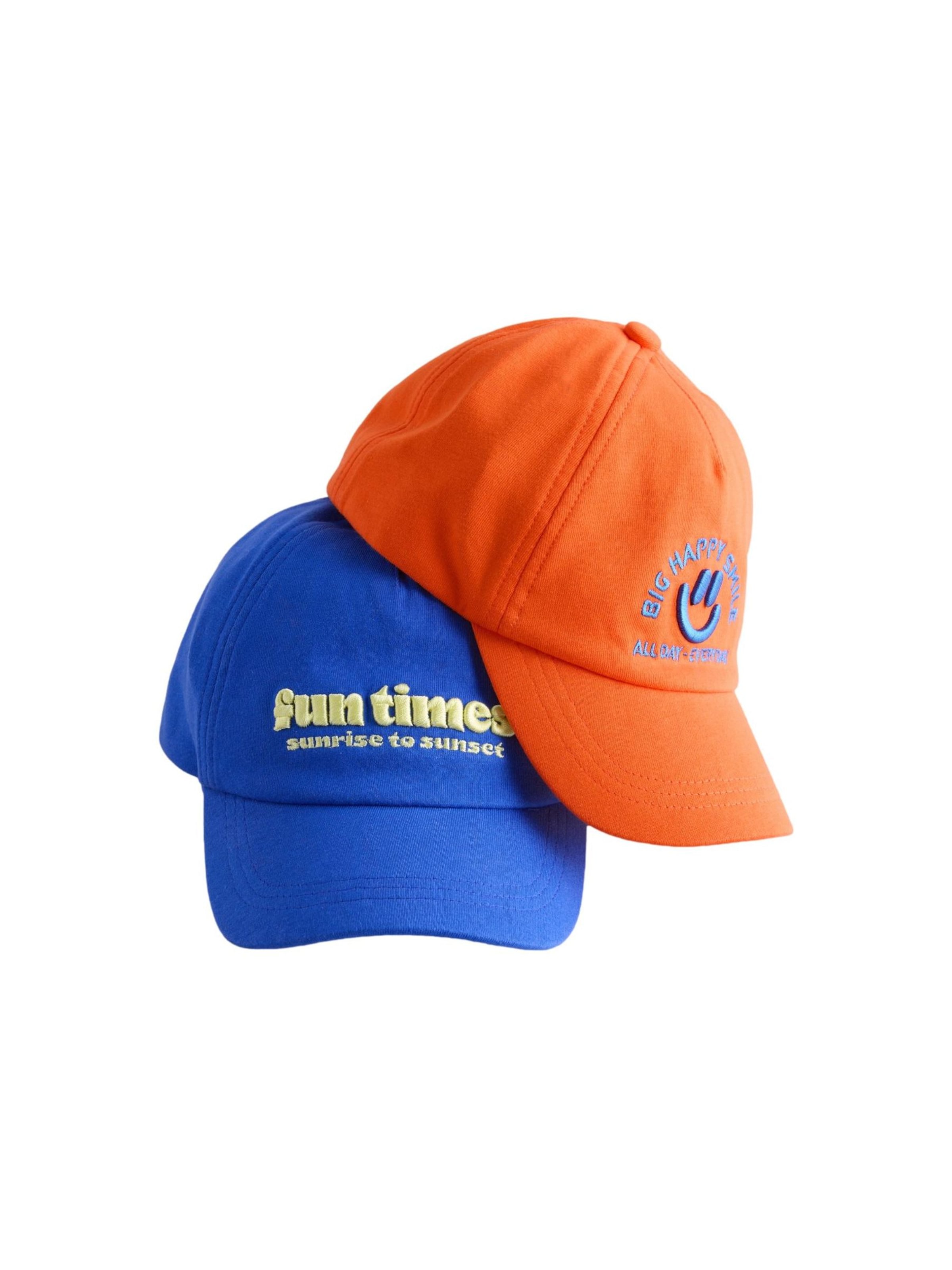 Next Hoed in Blauw: voorkant