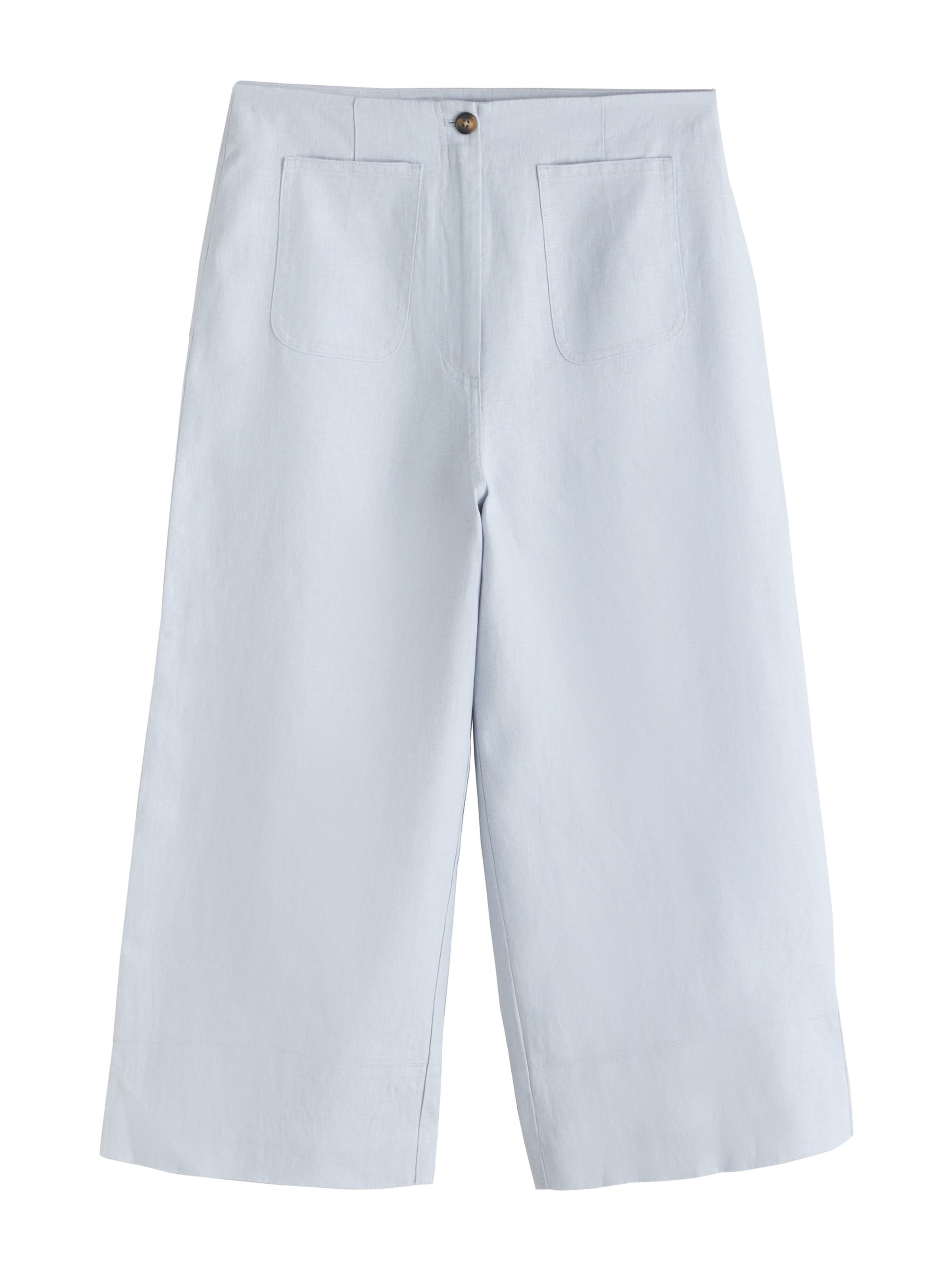 Next Wide leg Trousers 'N. Premium' in Blue: front