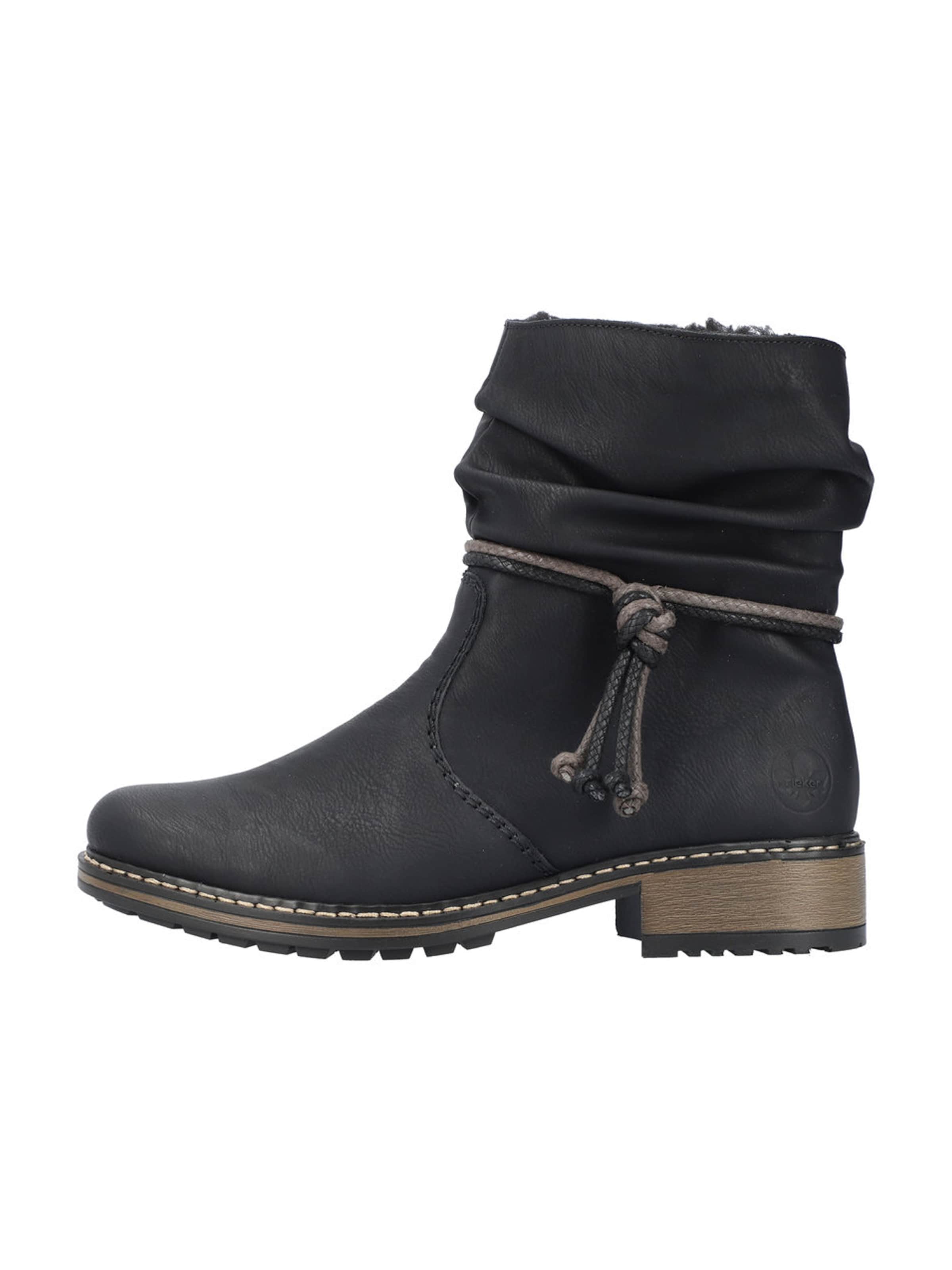 Rieker Stiefelette in Schwarz