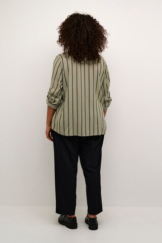 KAFFE CURVE Bluse 'Sida' in Grün