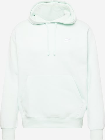 Nike Sportswear - Sweatshirt 'Club Fleece' em verde: frente