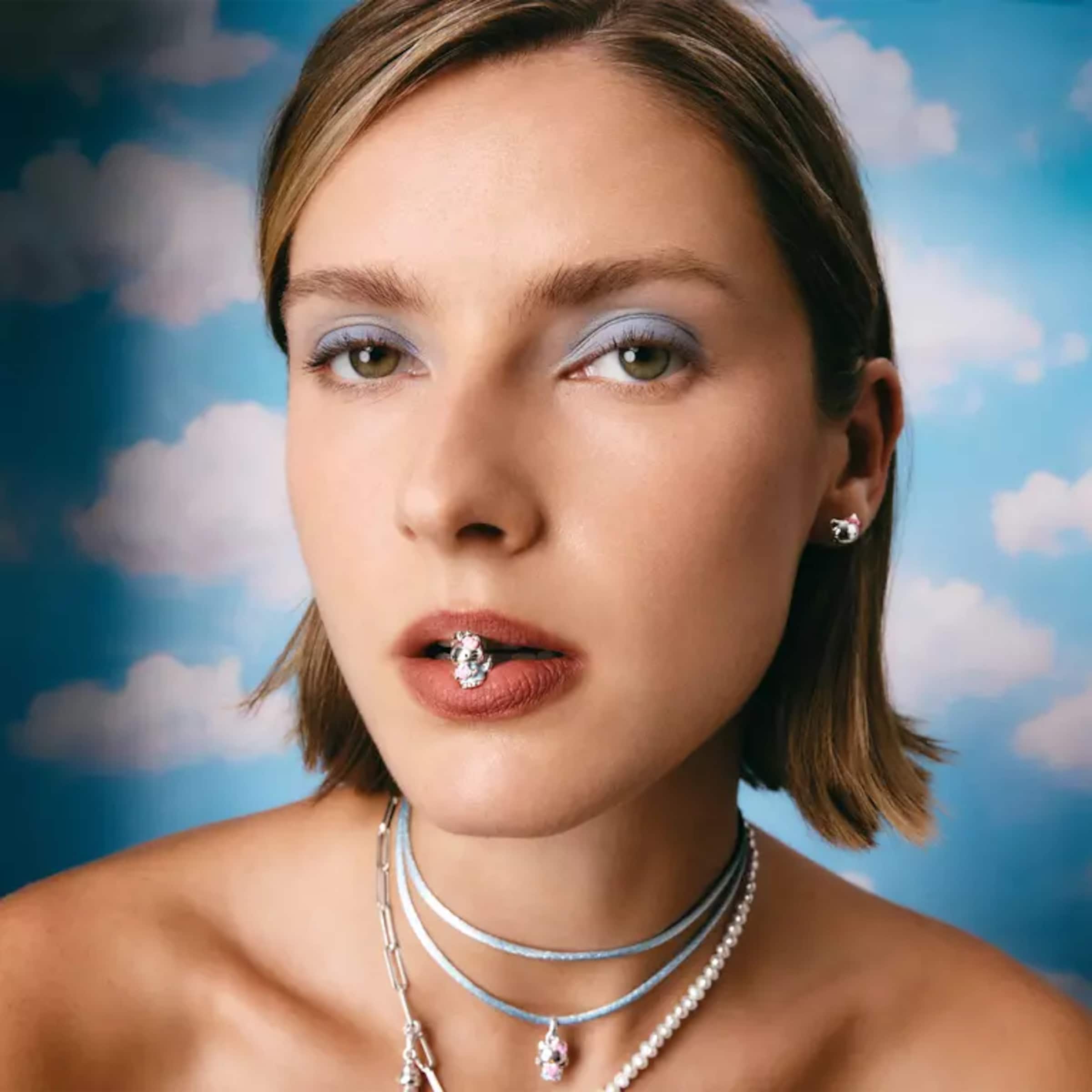 Thomas Sabo Necklace in Blue: front
