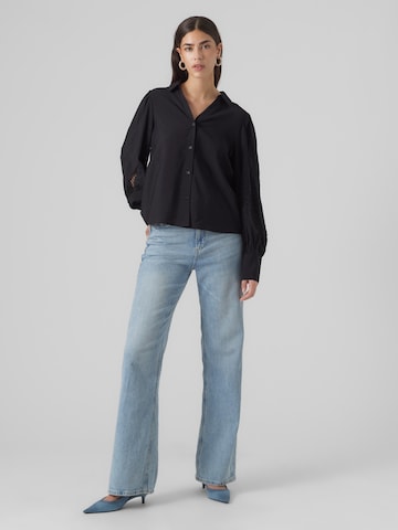 Camicia da donna 'Osla' di VERO MODA in nero