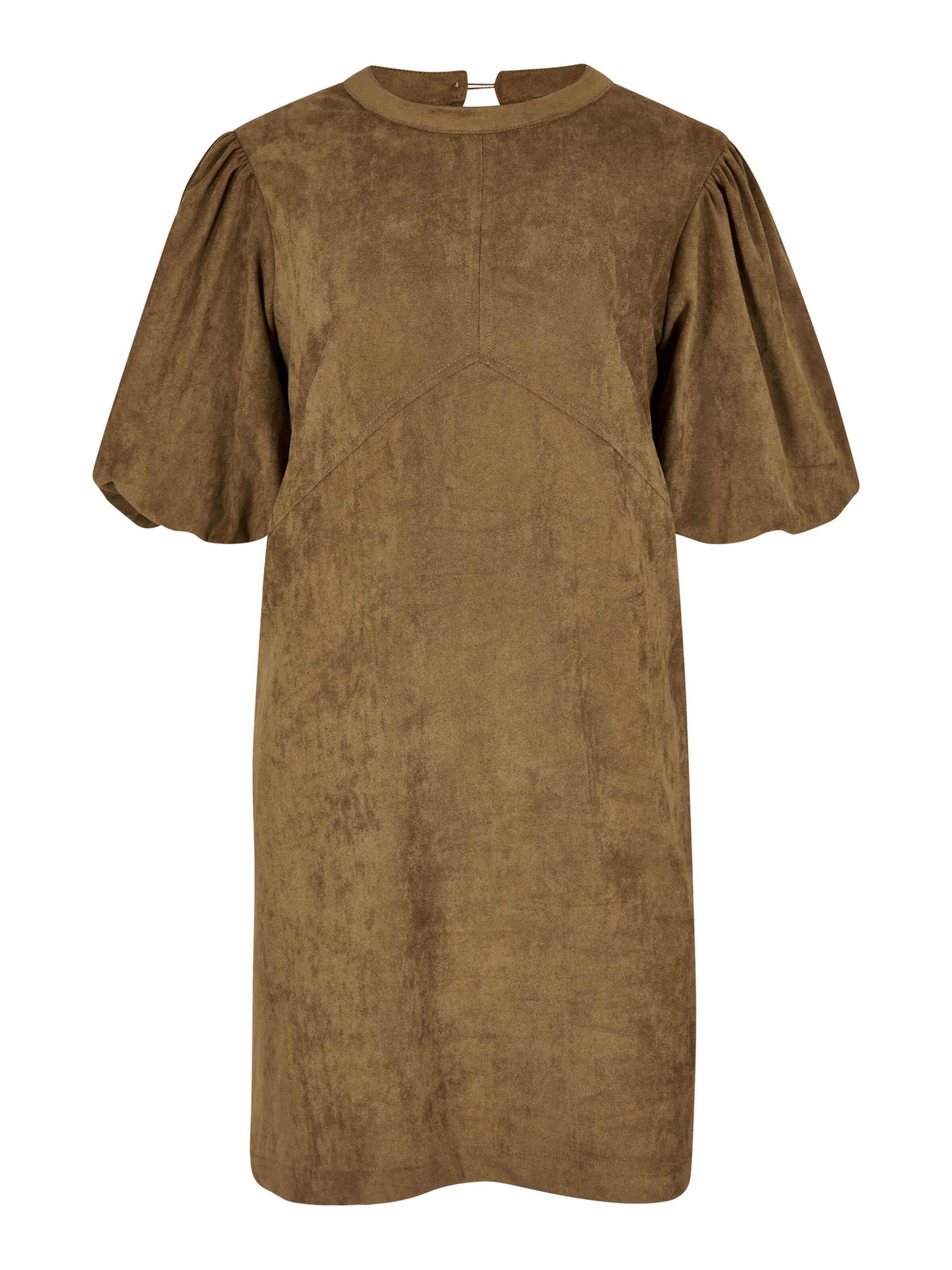 Apricot Robe ' ' en marron, Vue avec produit