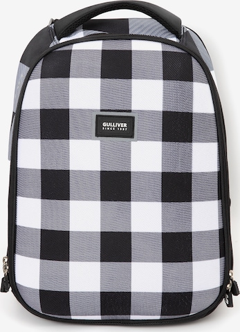 Gulliver Backpack in Black: front