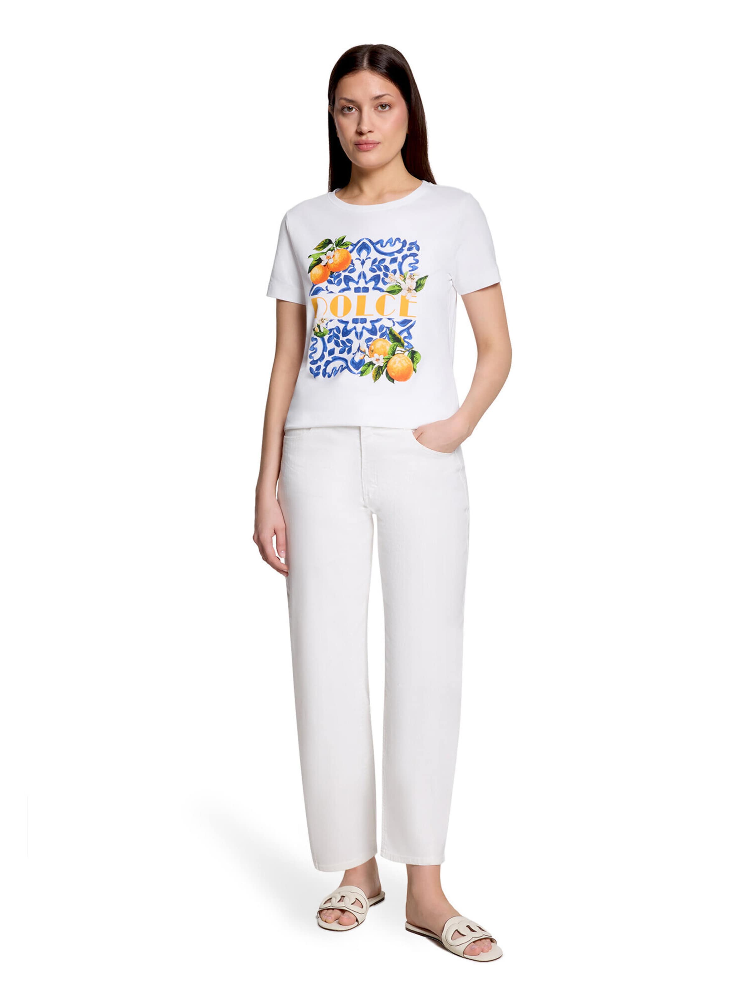 T-shirt Betty & Co en blanc