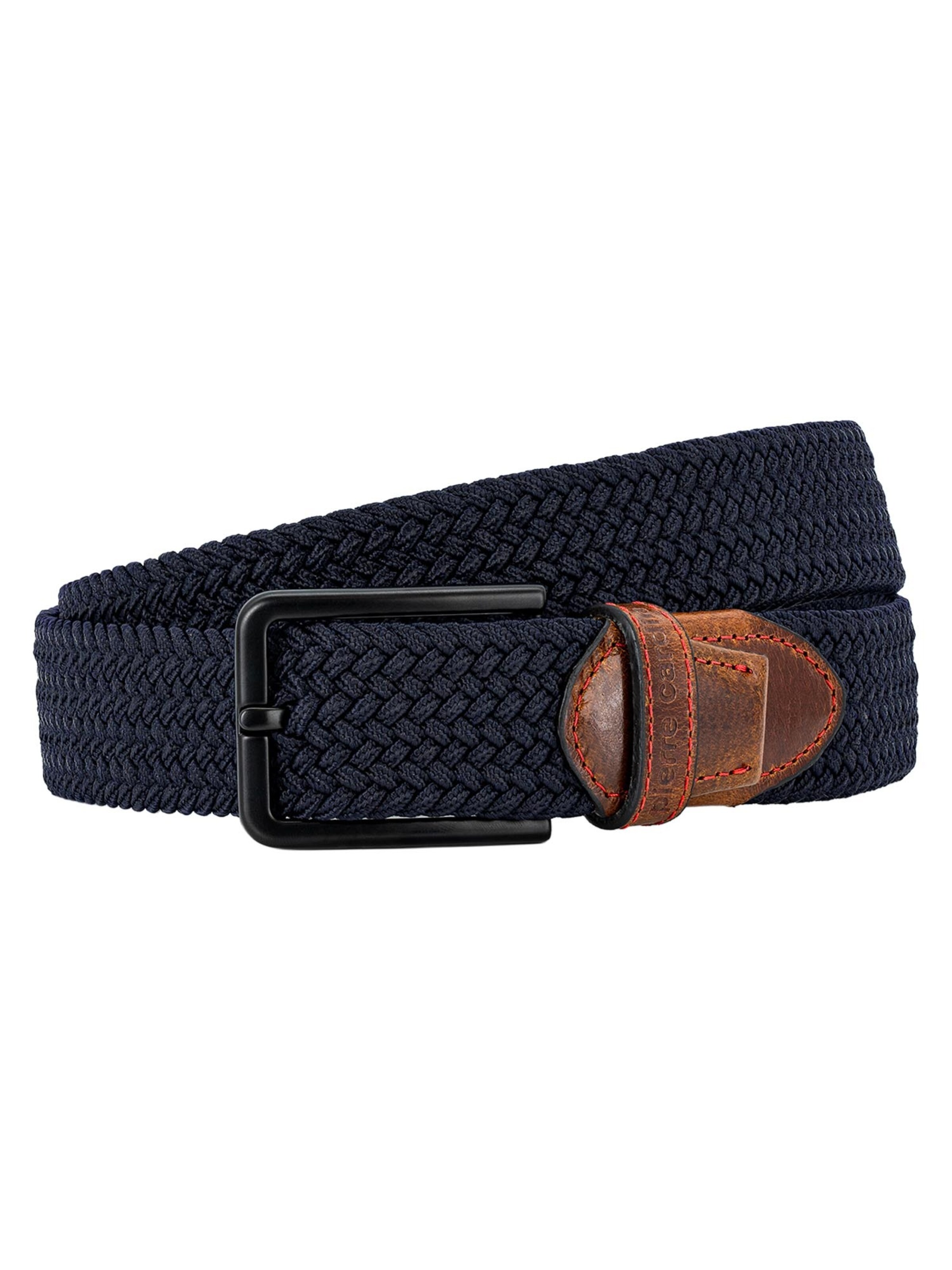 PIERRE CARDIN Gürtel 'Basic'‌‌‌‌‌‌‌ in Blau: Vorderseite