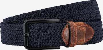 PIERRE CARDIN Belt 'Basic' in Blue: front