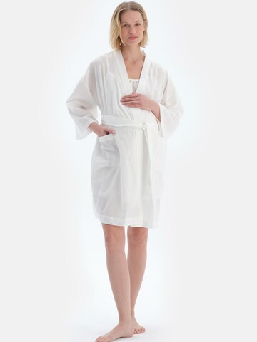 Robe de chambre Dagi en blanc