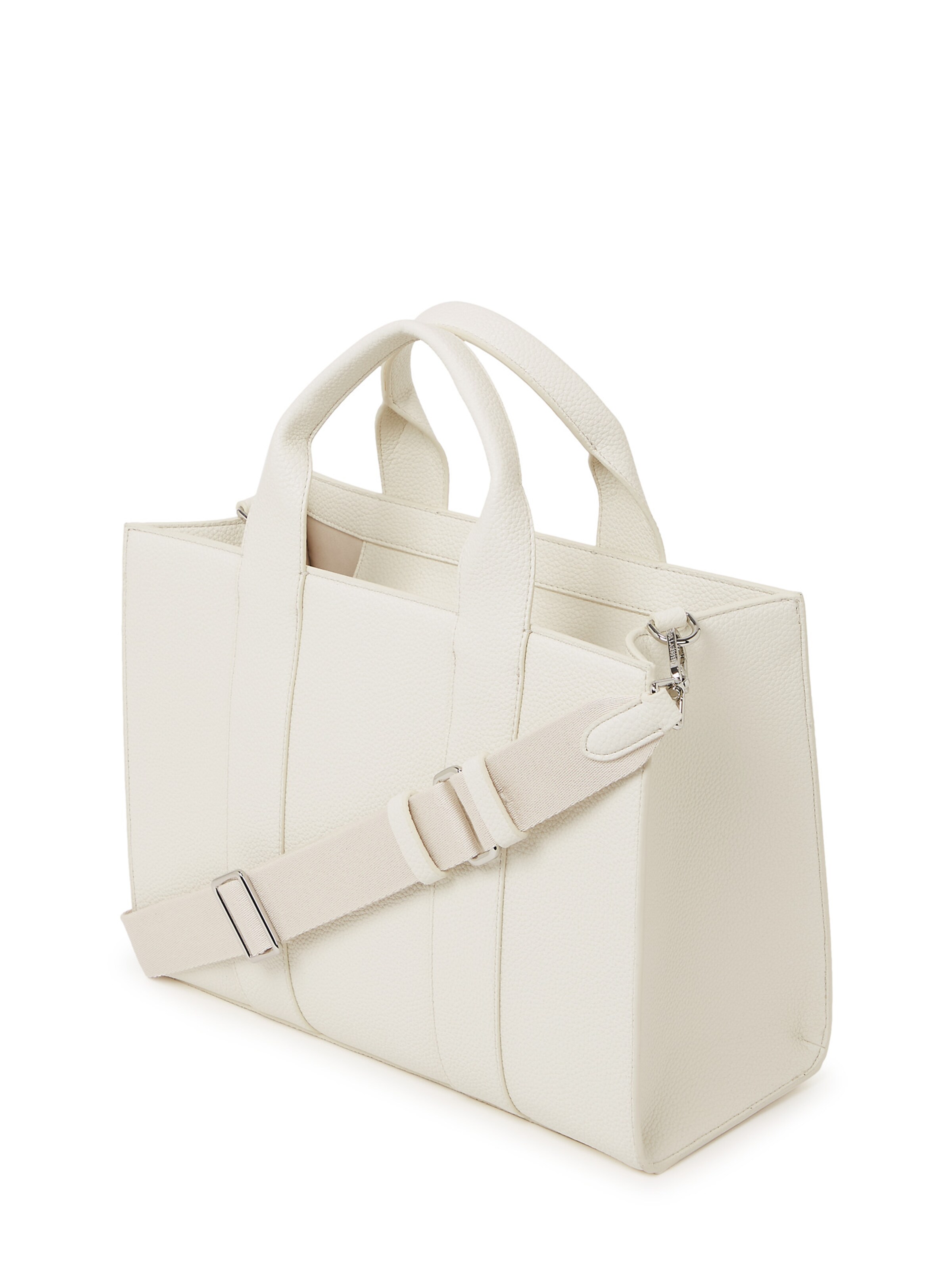 Karl Lagerfeld Sakiewka ' Rue St-Guillaume Mittelgroße Tote Bag ' w kolorze biały