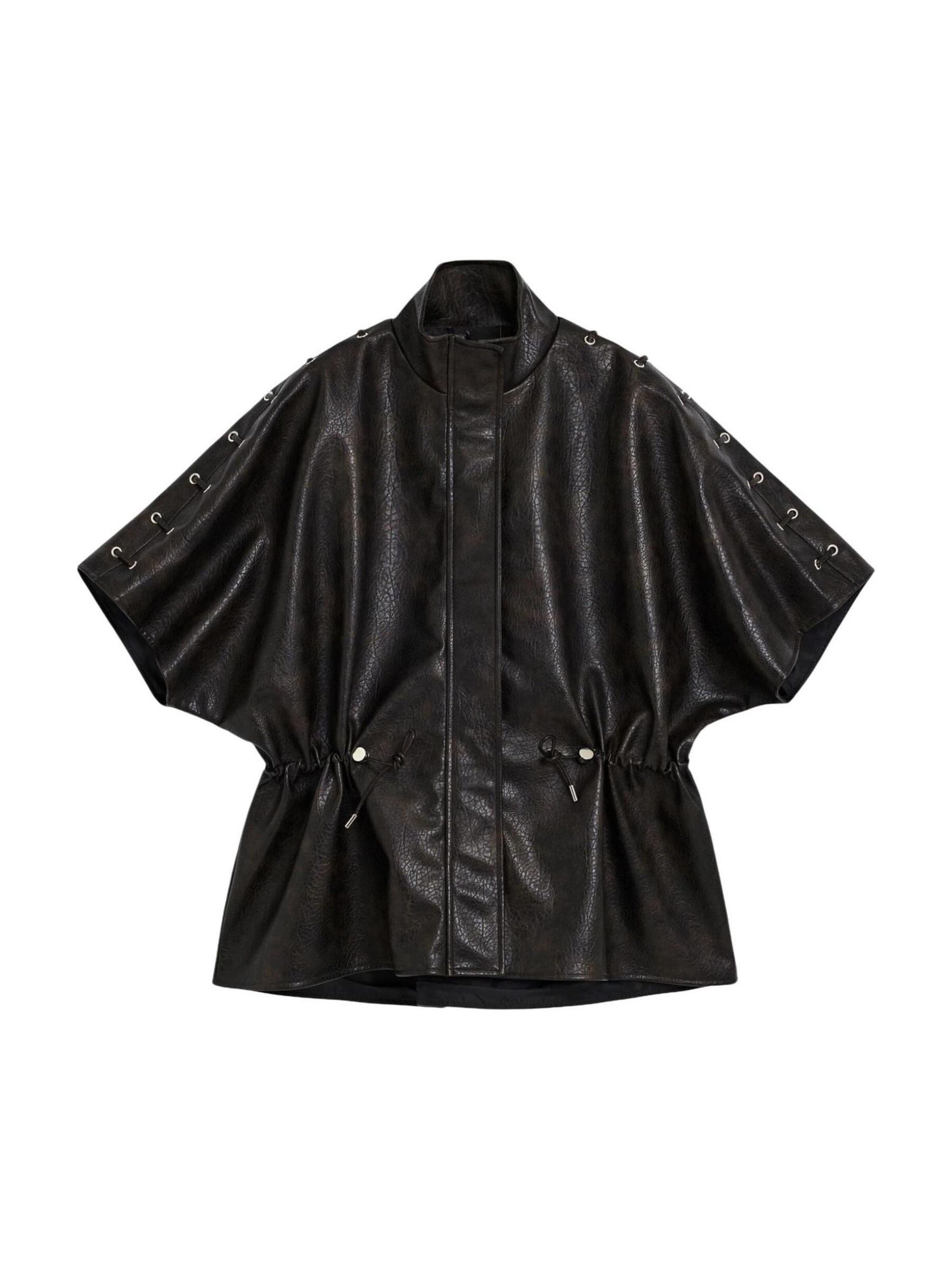 Desigual Cape 'PONCHO_RICHMOND PASAD 26WAIP04' in Bruin