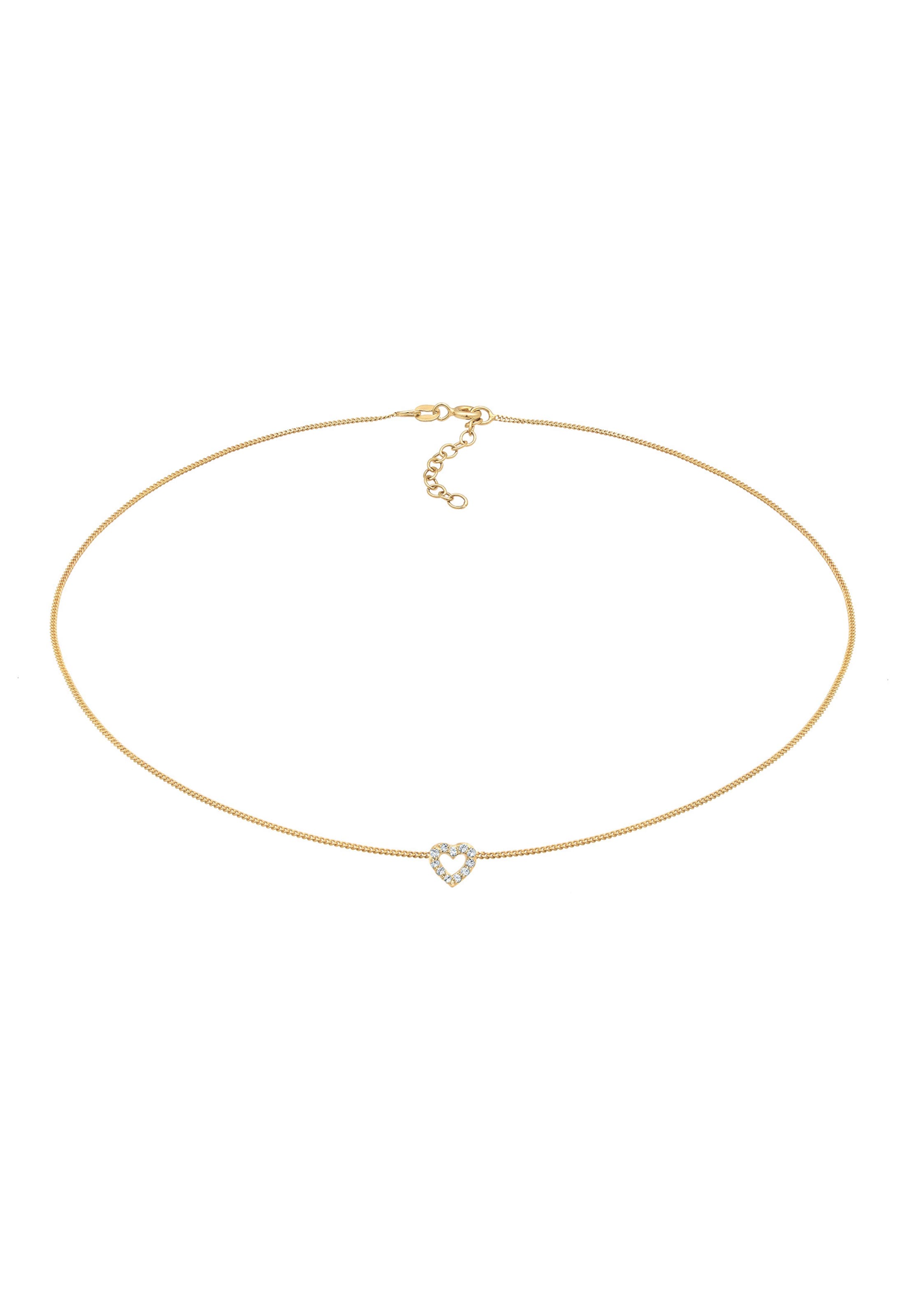 ELLI Kette in Gold: Vorderseite