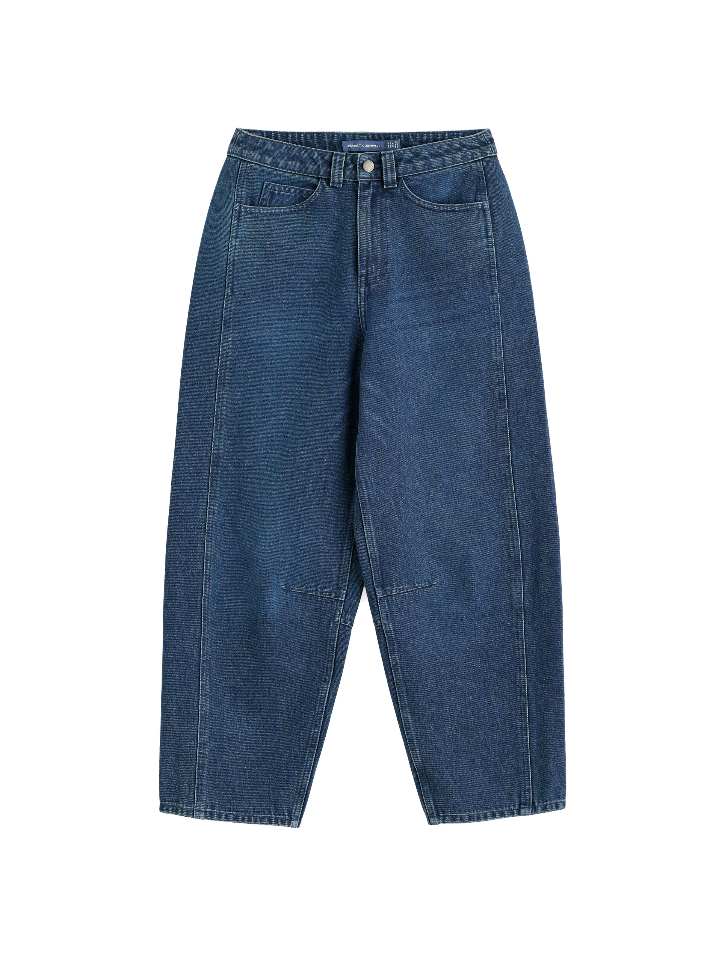 Seasalt Cornwall Wide Leg Housut 'Boatyard' värissä sininen: etupuoli