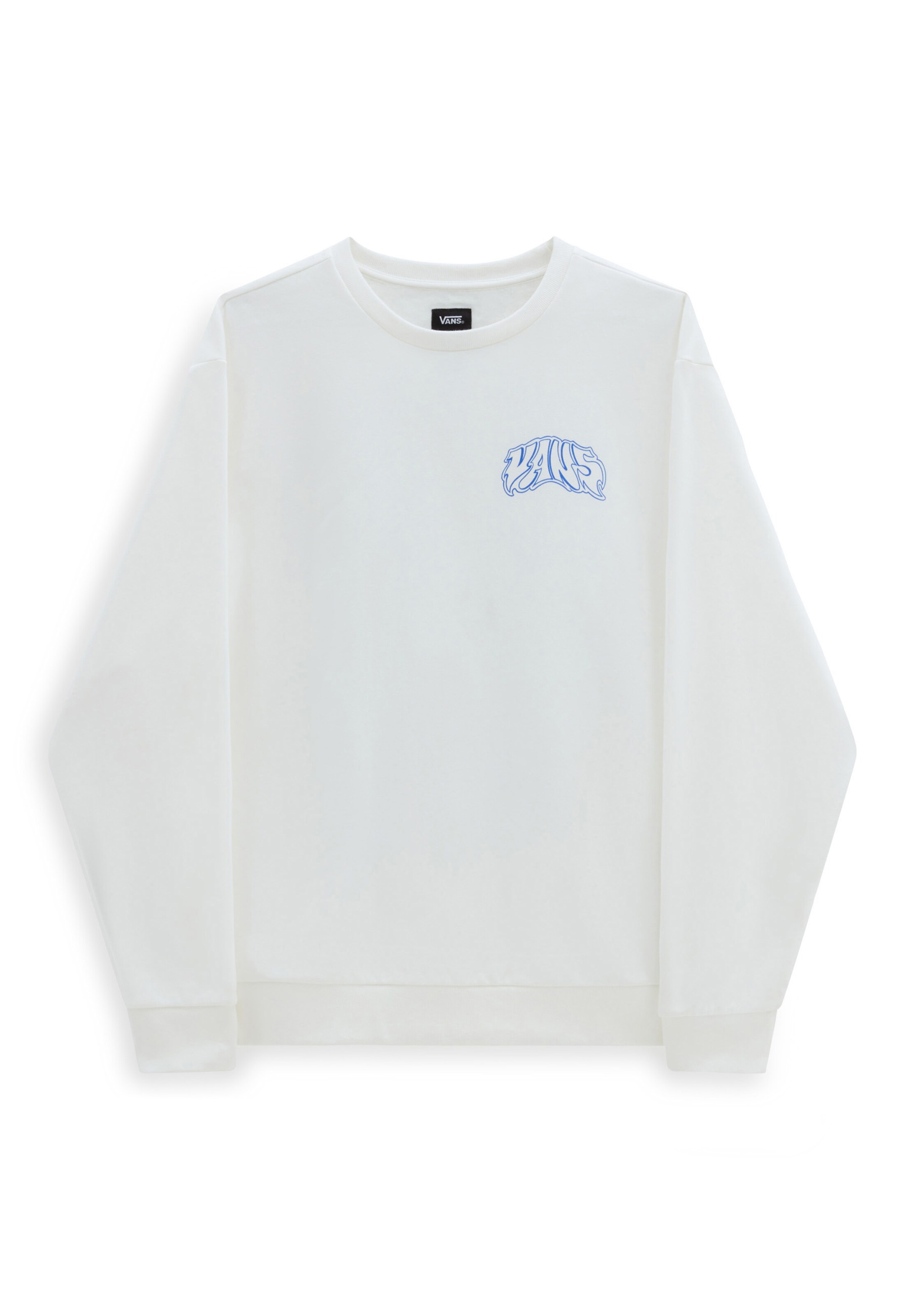VANS Sweatshirt 'DUNTON' in White: front