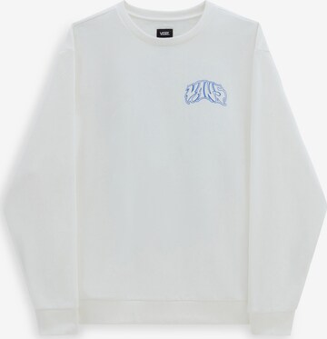 VANS Sweatshirt 'DUNTON' in Wit: voorkant