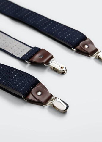 MANGO MAN Suspenders in Blue