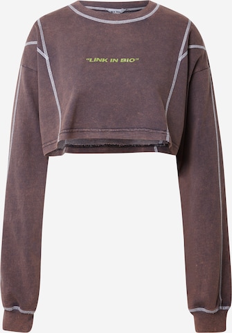 Public Desire Sweatshirt in Lila: front