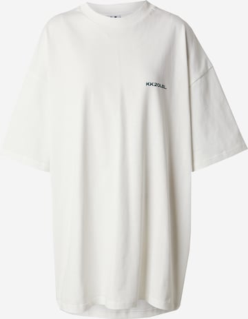 Karo Kauer Paita 'Fortune Cookie' värissä valkoinen: etupuoli