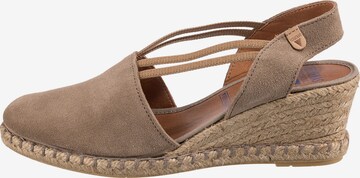 VERBENAS Sandals 'Maika' in Brown