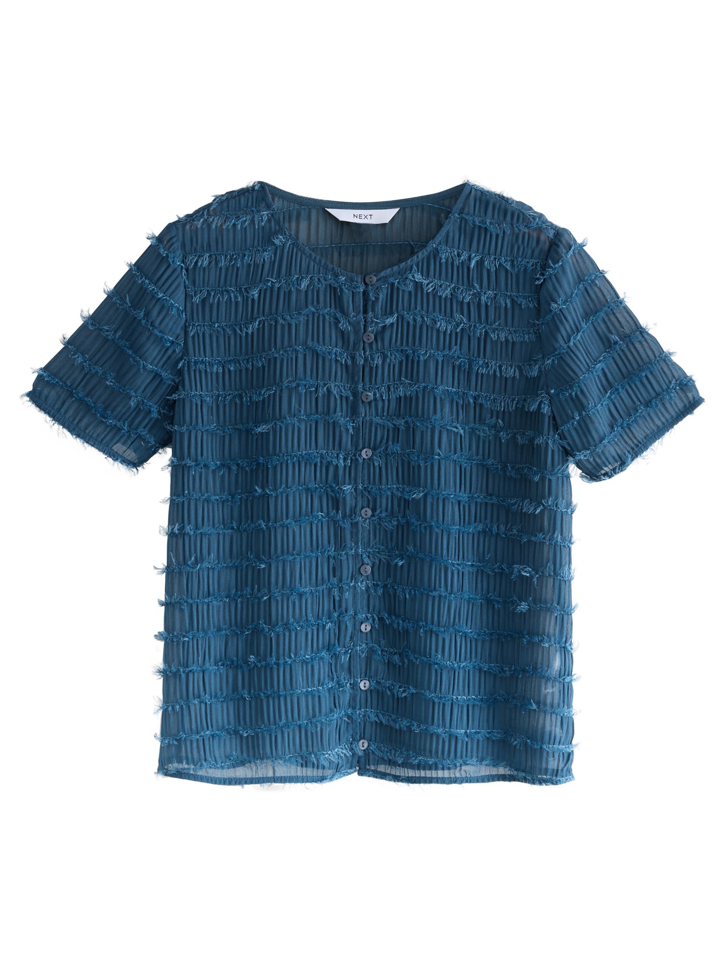 Bluză de la Next pe albastru: față