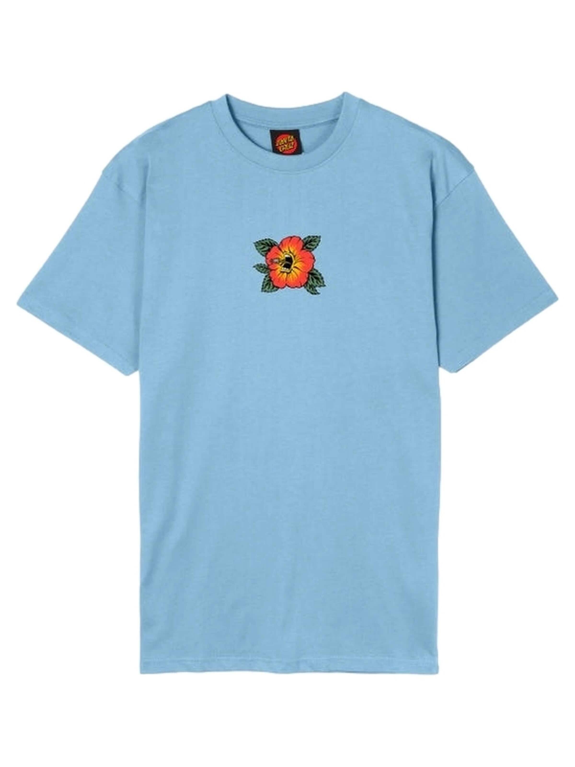 Santa CruzMajica 'Camiseta santa cruz azul screaming hibiscus front tee' - plava boja