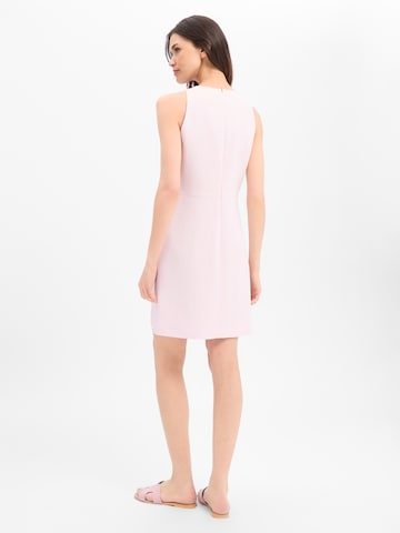 Robe ' Dinderal ' BOSS en rose