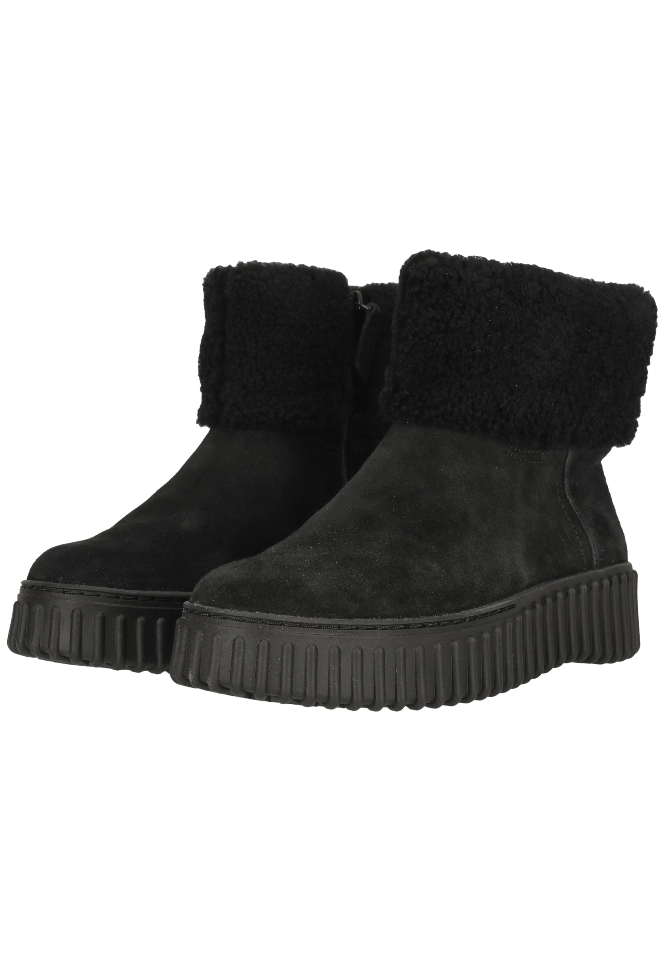 CLARKS Snow boots 'Torhill Turn Black WLined' in Black