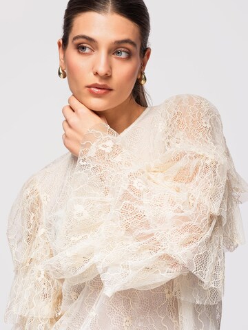Ombre Blus i beige