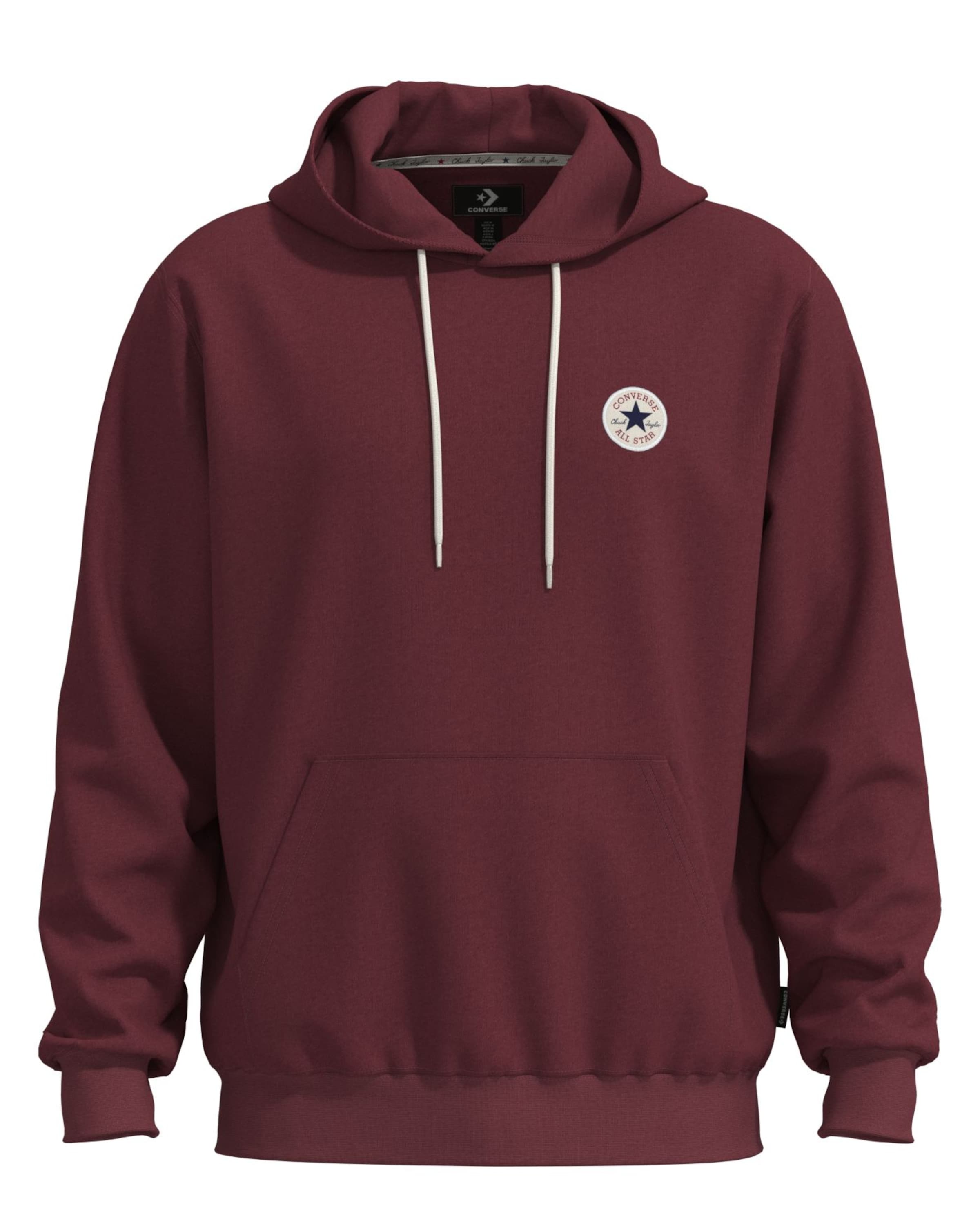 CONVERSE Sweatshirt in Rot: Vorderseite