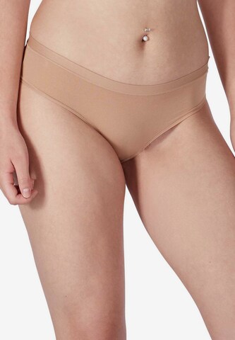 Skiny Panty in Brown: front