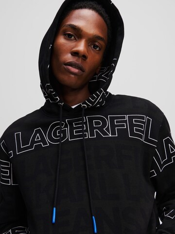 KARL LAGERFELD JEANS Sweatshirt in Black