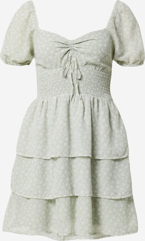HOLLISTER Dress in Green: front