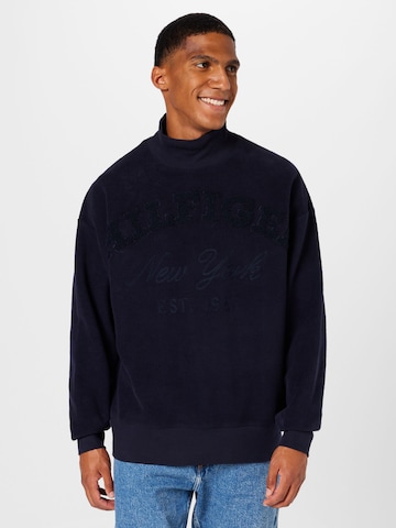 Sweat-shirt TOMMY HILFIGER en bleu : devant