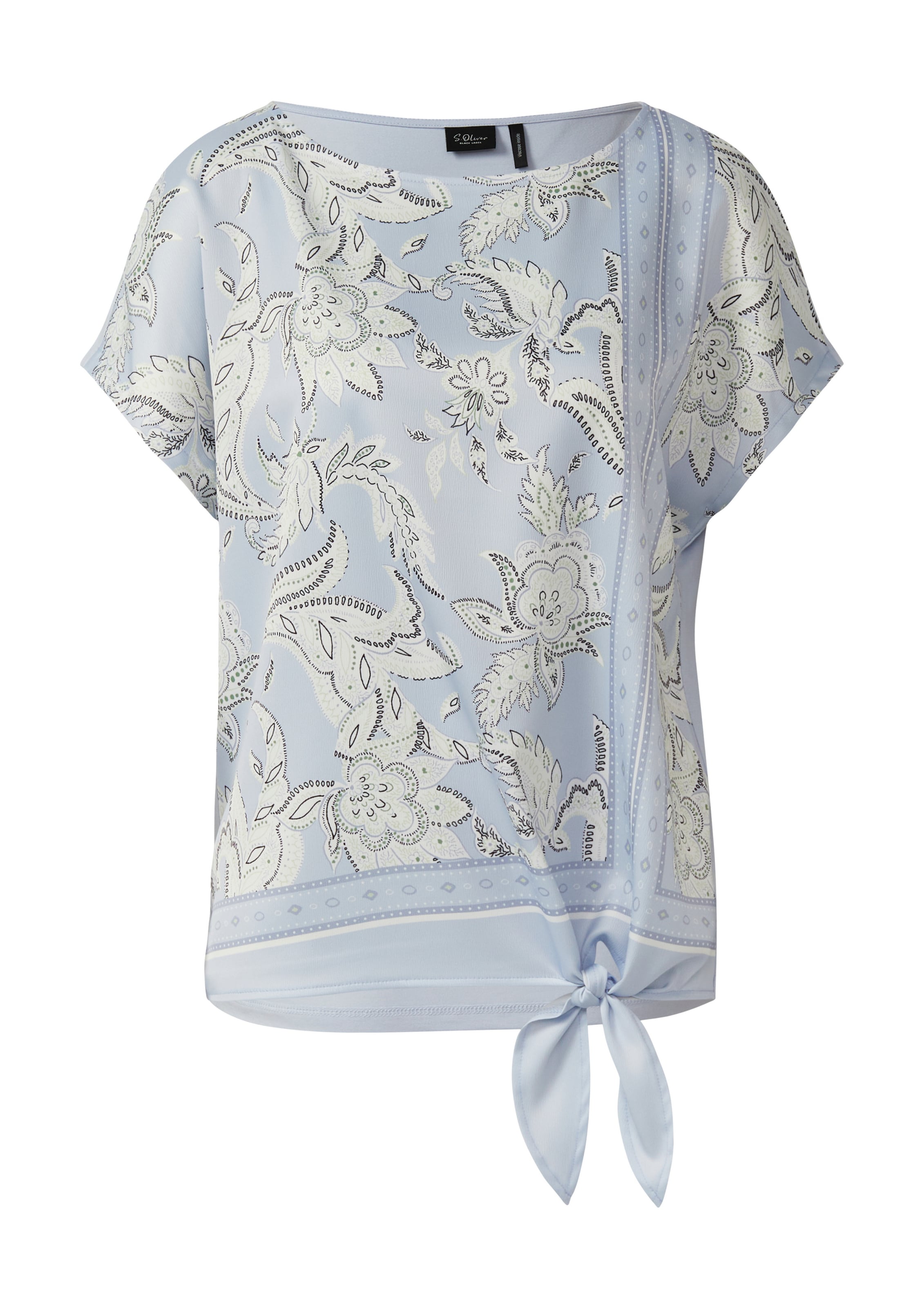 T-shirt s.Oliver en bleu : devant