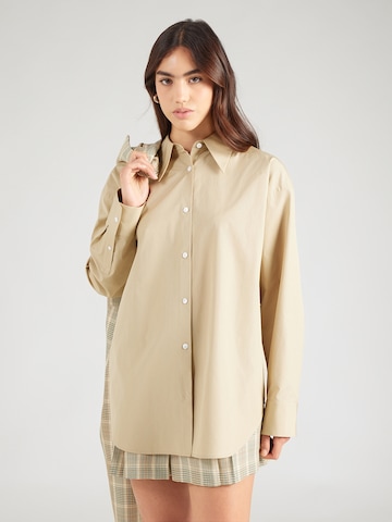 Copenhagen Studios Blouse in Beige: voorkant