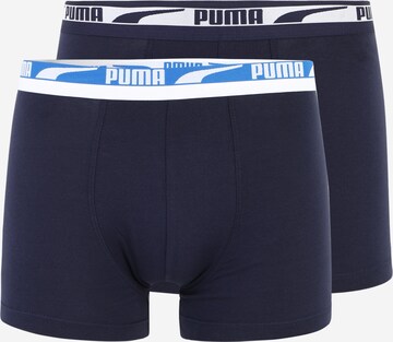 PUMA Boxershorts i blå: framsida