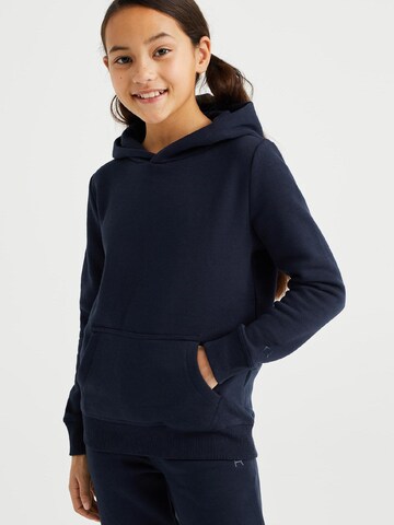 WE Fashion Bluza w kolorze niebieski: przód