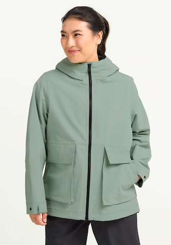 JACK WOLFSKIN Funktionsjacke in Grün: Vorderseite