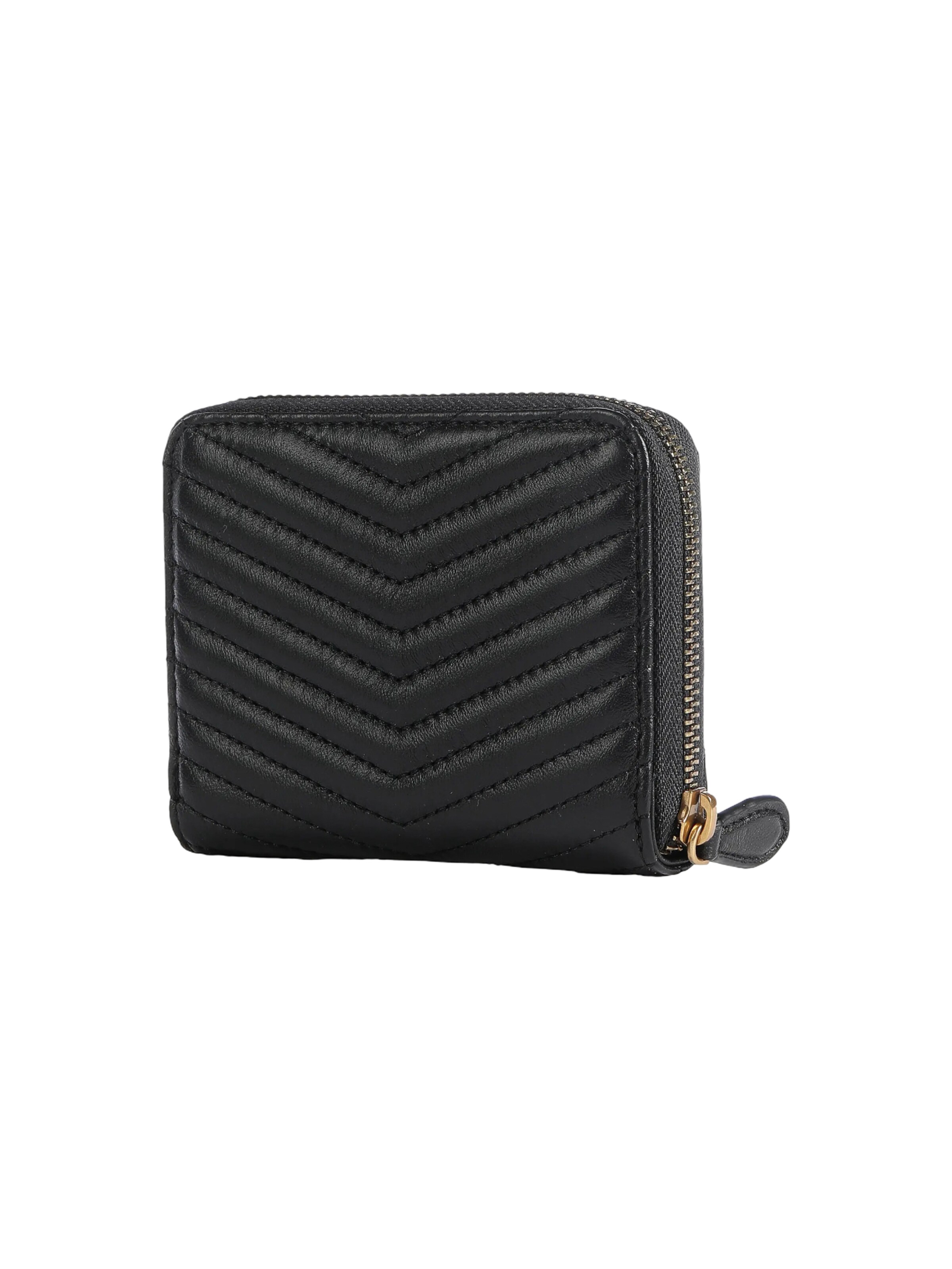 Porte-monnaies 'TAYLOR ZIP AROUND SHEEP NAPPA 100249 A0GK' PINKO en noir