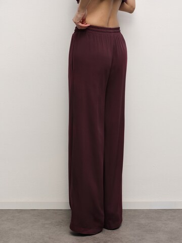 Wide Leg Pantalon 'Amelia' RÆRE by Lorena Rae en violet