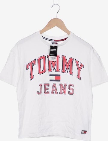 Tommy Jeans T-Shirt XXS in Weiß: predná strana