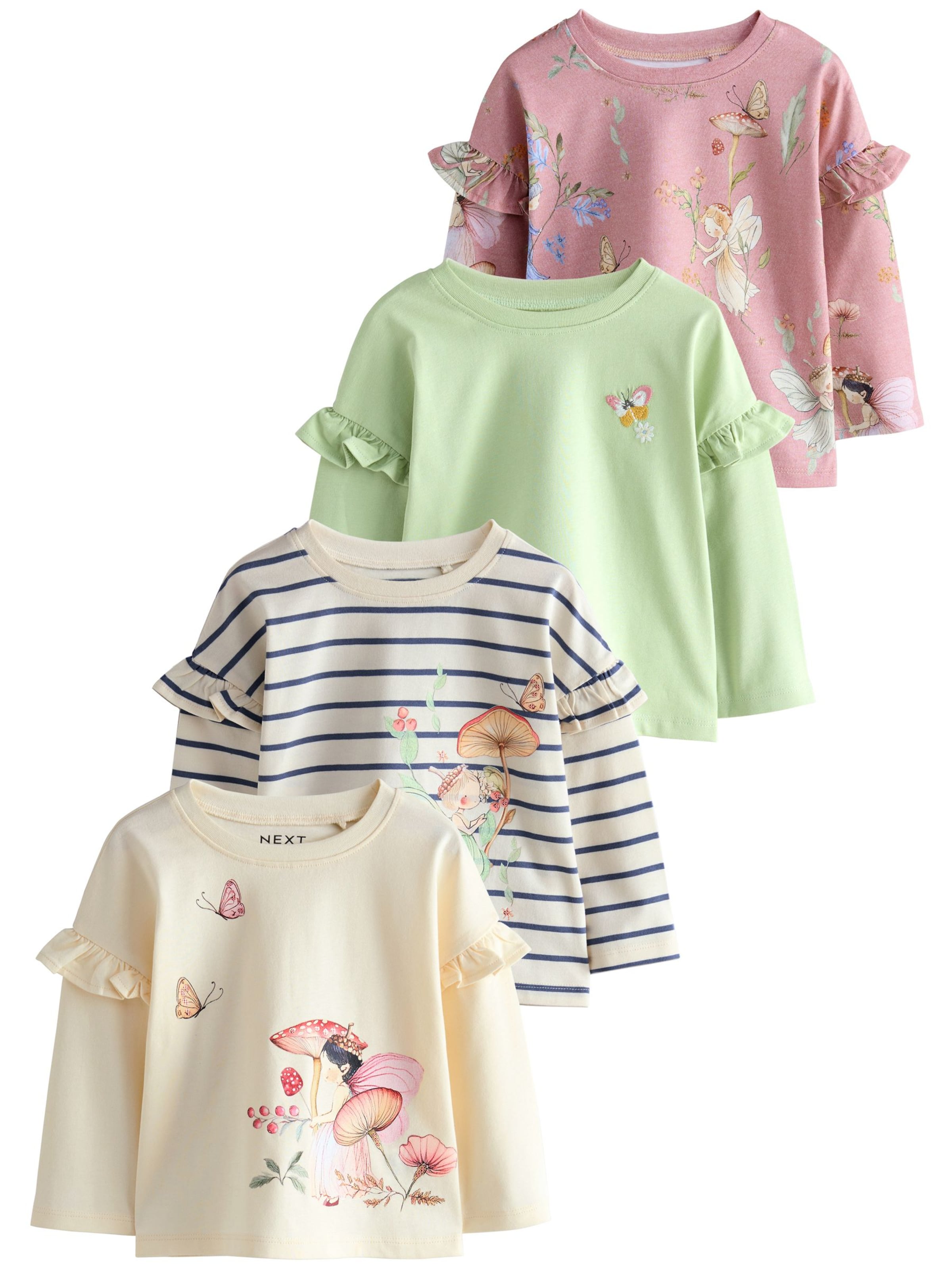 Next Μπλουζάκι σε μπεζ: μπροστά