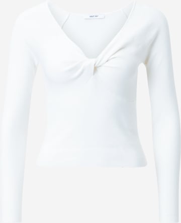 ABOUT YOU - Pullover 'Ayla' em branco: frente