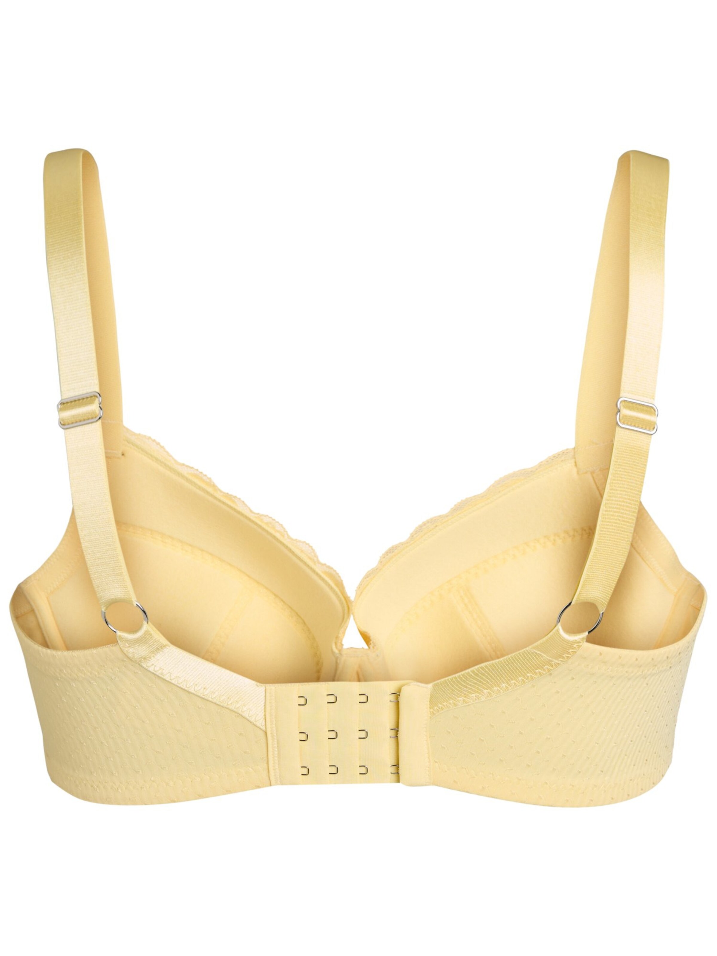 Devoted by Zizzi Бюстгальтер 'Lnoa' в Желтый