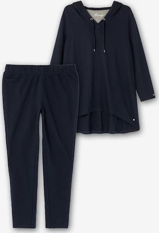 SHEEGO Loungewear in Blue: front