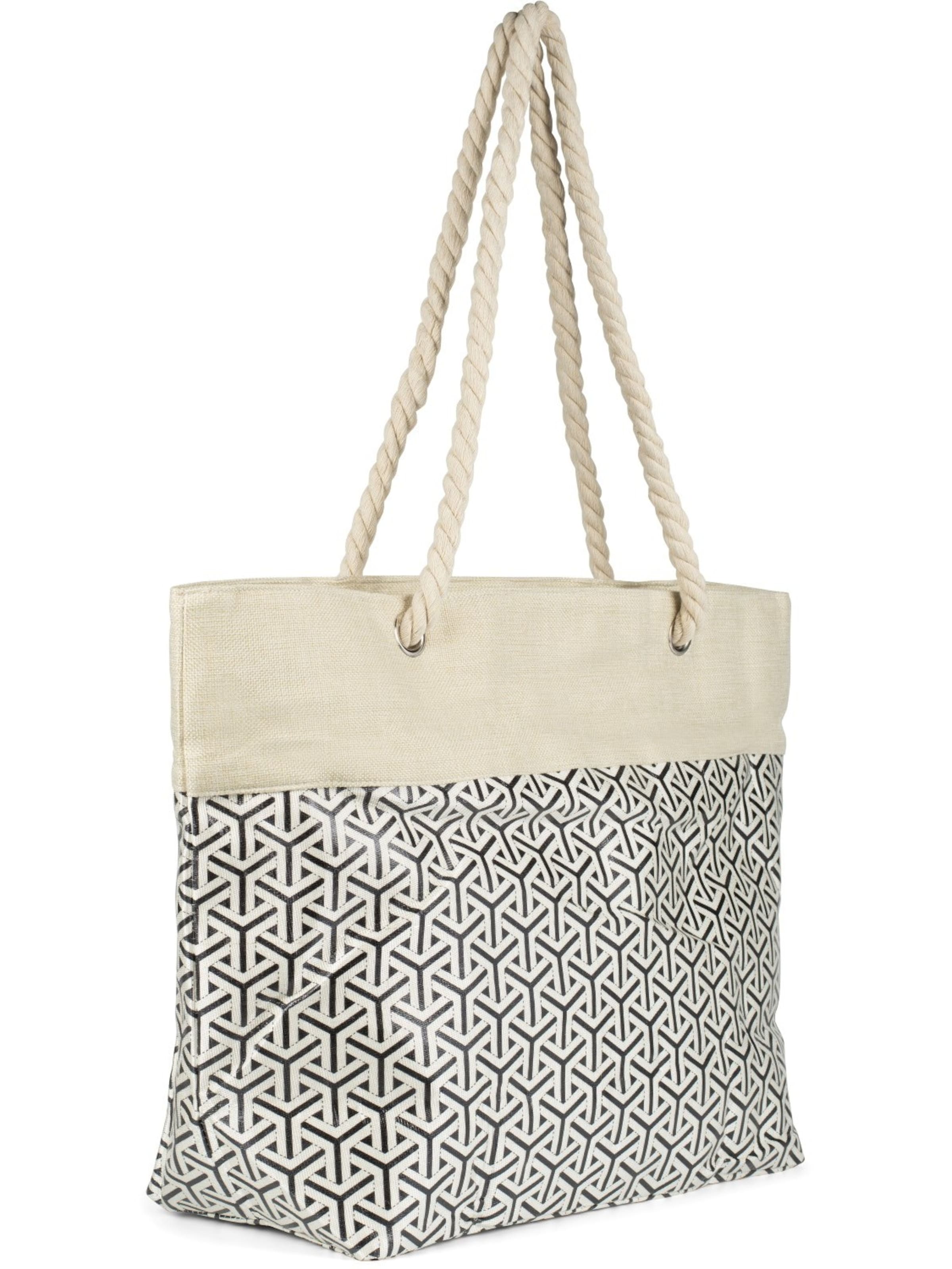 styleBREAKER Tasche in Beige